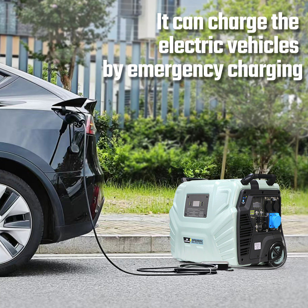 FYVT-DPIL5000FS Portable Solar Power Station – 5376 Wh LiFePO4 Battery, Pure Sine-Wave Inverter, MPPT Controller, RV & Home Backup, Camping & Portable Power Generator